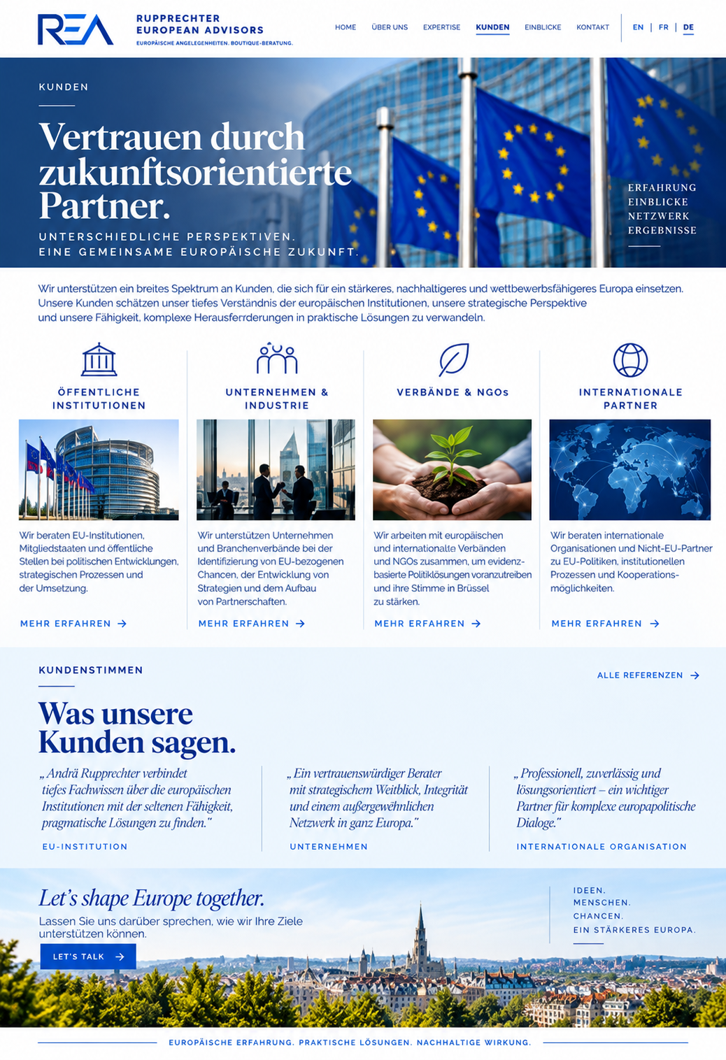 Rupprechter European Advisors — Clients preview