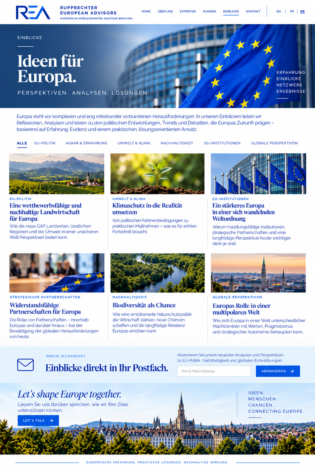Rupprechter European Advisors – Insights preview